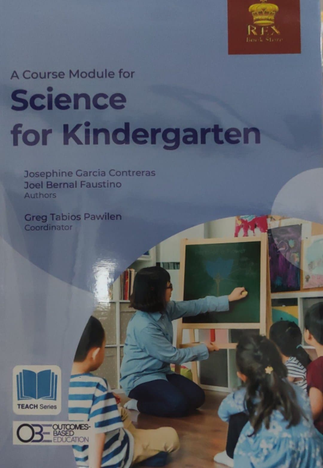 Book cover: A Course module for science for kindergarden