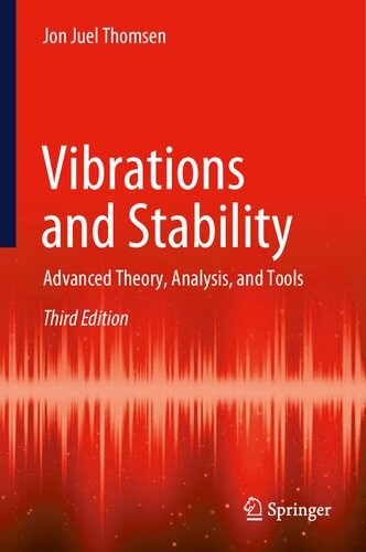 Book cover: Vibrations and stability: advanced theory, analysis, and tools.