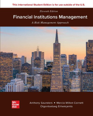 Book cover: Financial institutions management : a risk management approach