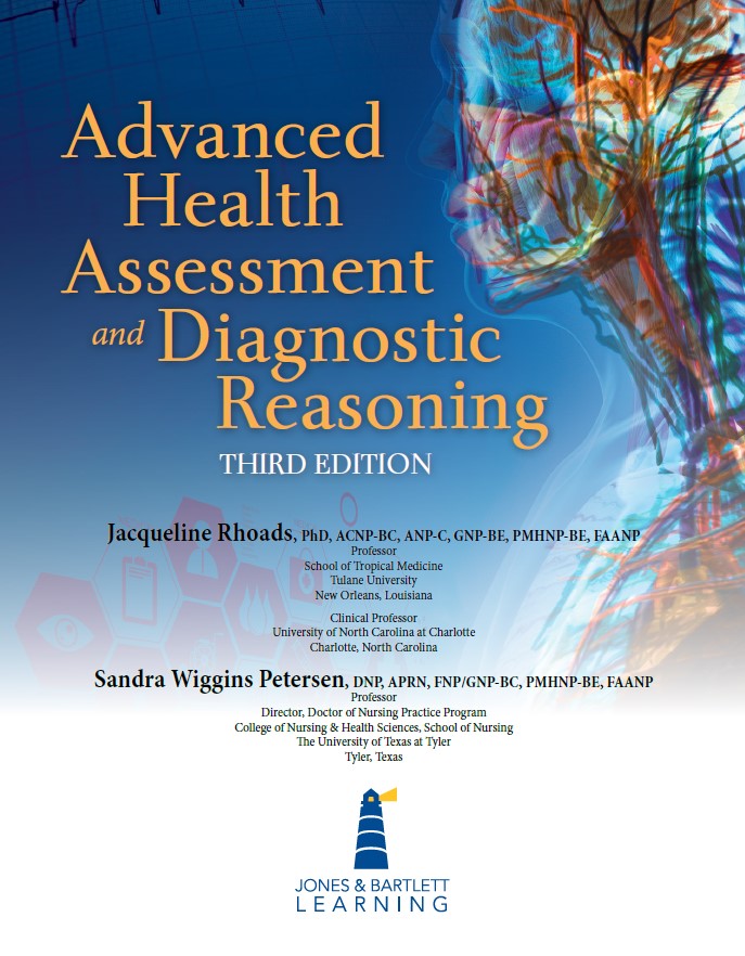 Book cover: Advanced health assessment and diagnostic reasoning.