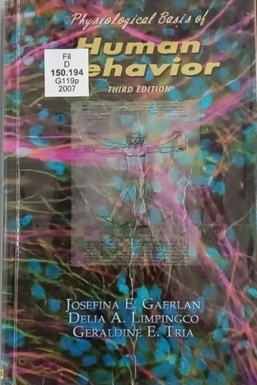 Book cover: Physiological basis of human behavior