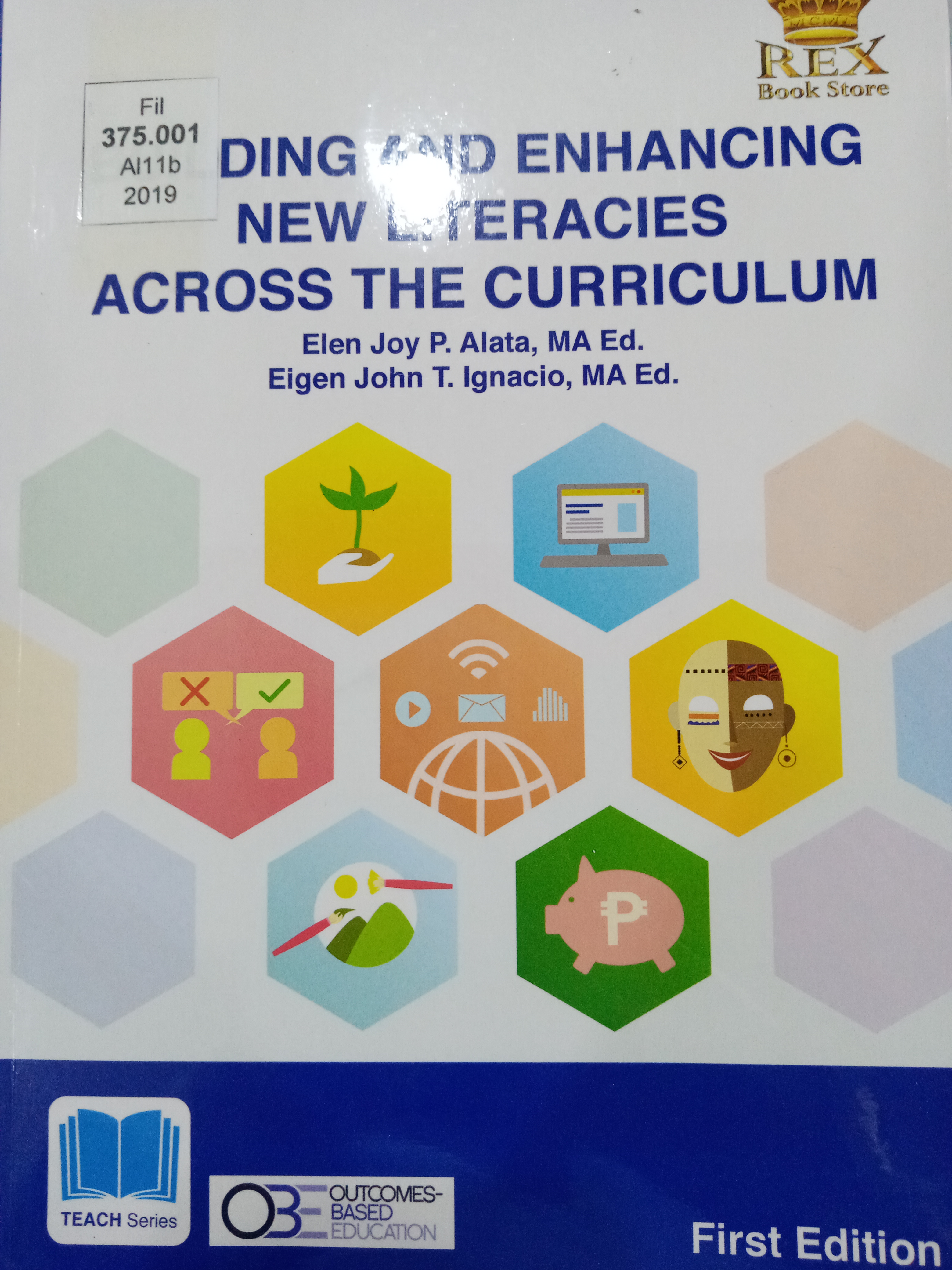 Book cover: Building and enhancing new literacies across the curriculum