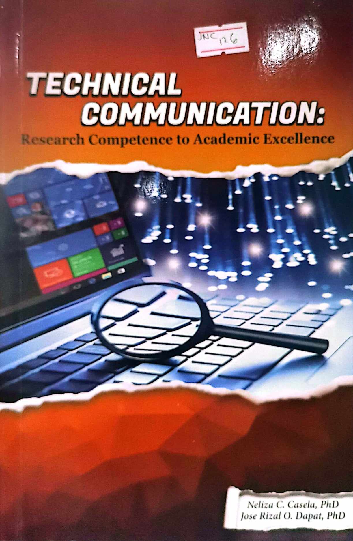 Book cover: Technical communication : research competence to academic excellence