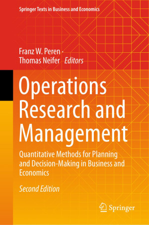 Book cover: Operations research and management : quantitativemethodsforplanninganddecision-makinginbusinessandeconomics