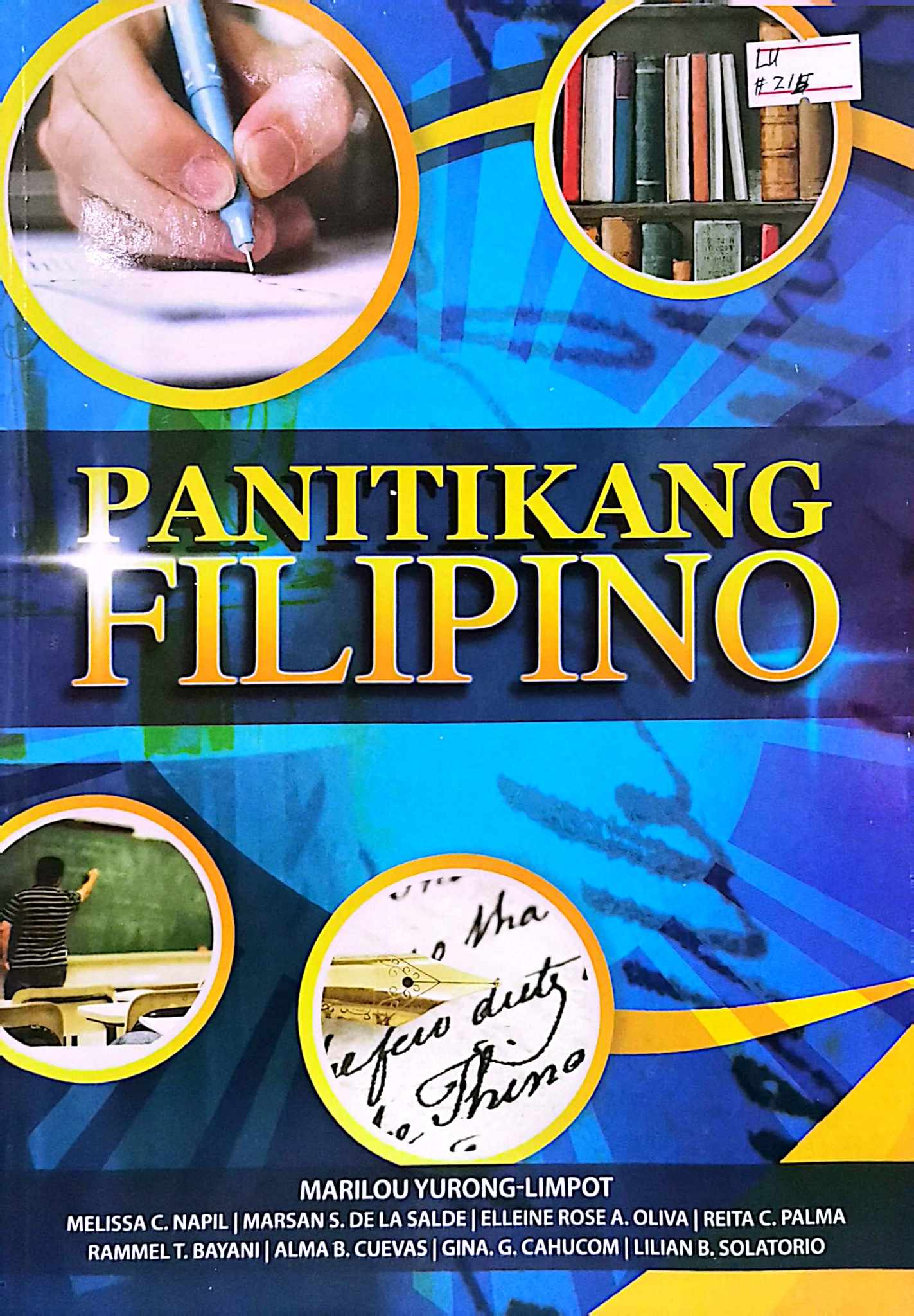 Book cover: Panitikang Filipino