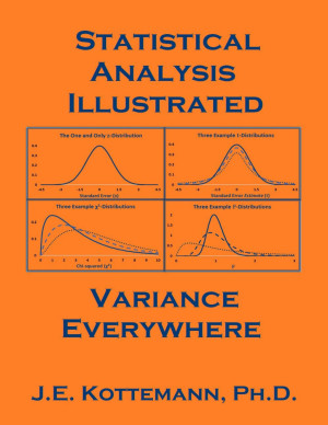 Book cover: Statistical analysis illustrated : variance everywhere