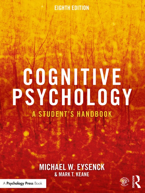 Book cover: Cognitive psychology : a student’s handbook
