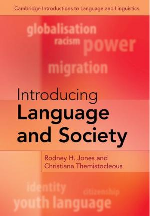 Book cover: Introducing language and society