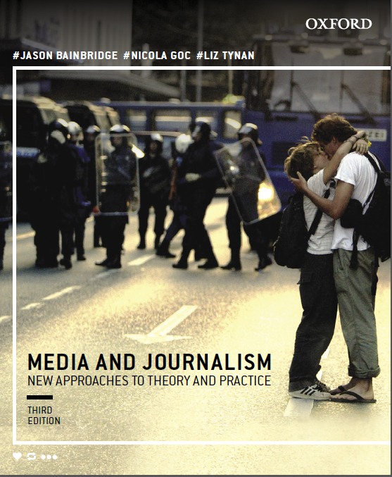 Book cover: Media and journalism: new approaches to theory and practice.