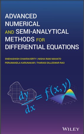 Book cover: Advanced numerical and semi-analytical methods for differential equations