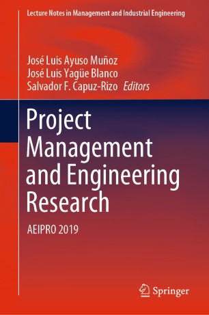 Book cover: Project management and engineering research