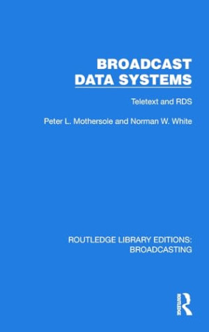 Book cover: Broadcast data systems teletext and rds