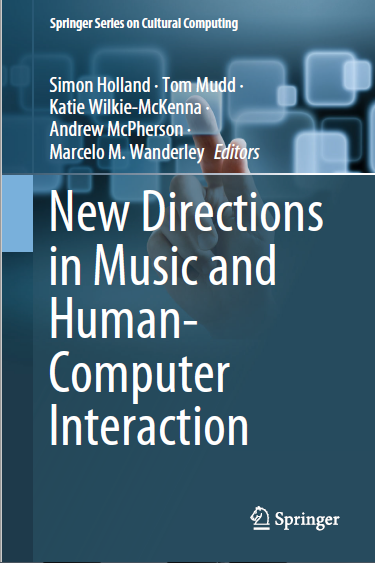 Book cover: New directions in music and human-computer interaction