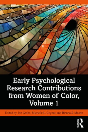 Book cover: Early psychological research contributions from women of color
