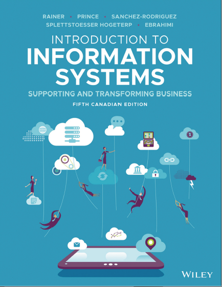 Book cover: Introduction to information systems : supporting and transforming business