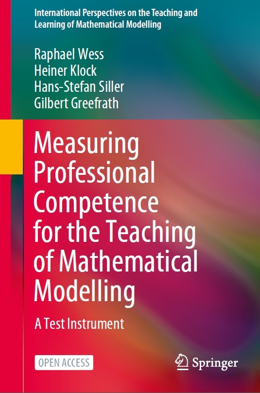 Book cover: Measuring professional competence for the teaching of mathematical modelling: a test instrument.