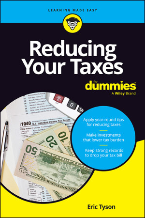 Book cover: Reducing your taxes for dummies
