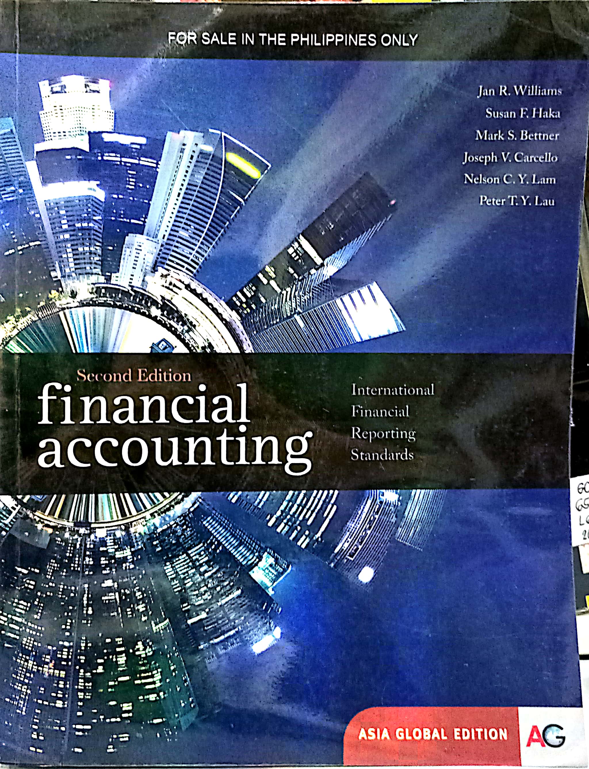 Book cover: Financial accounting
