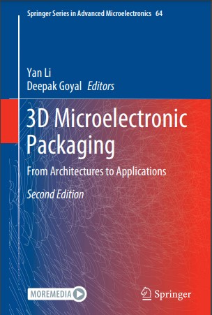 Book cover: 3D microelectronic packaging: from architectures to applications
