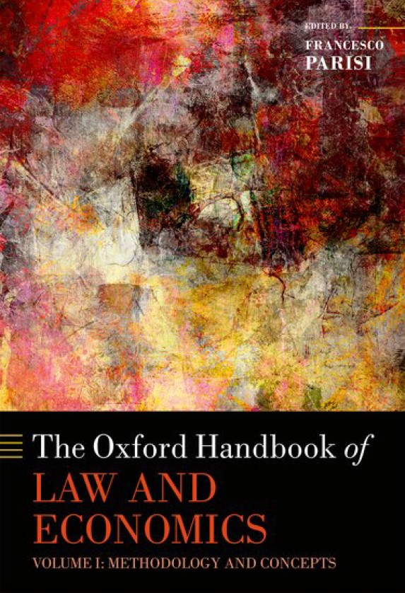 Book cover: The oxford handbook of law and economics: volume 1 : methodology and concepts