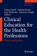 Book cover: Clinical education for the health professions : theory and practice