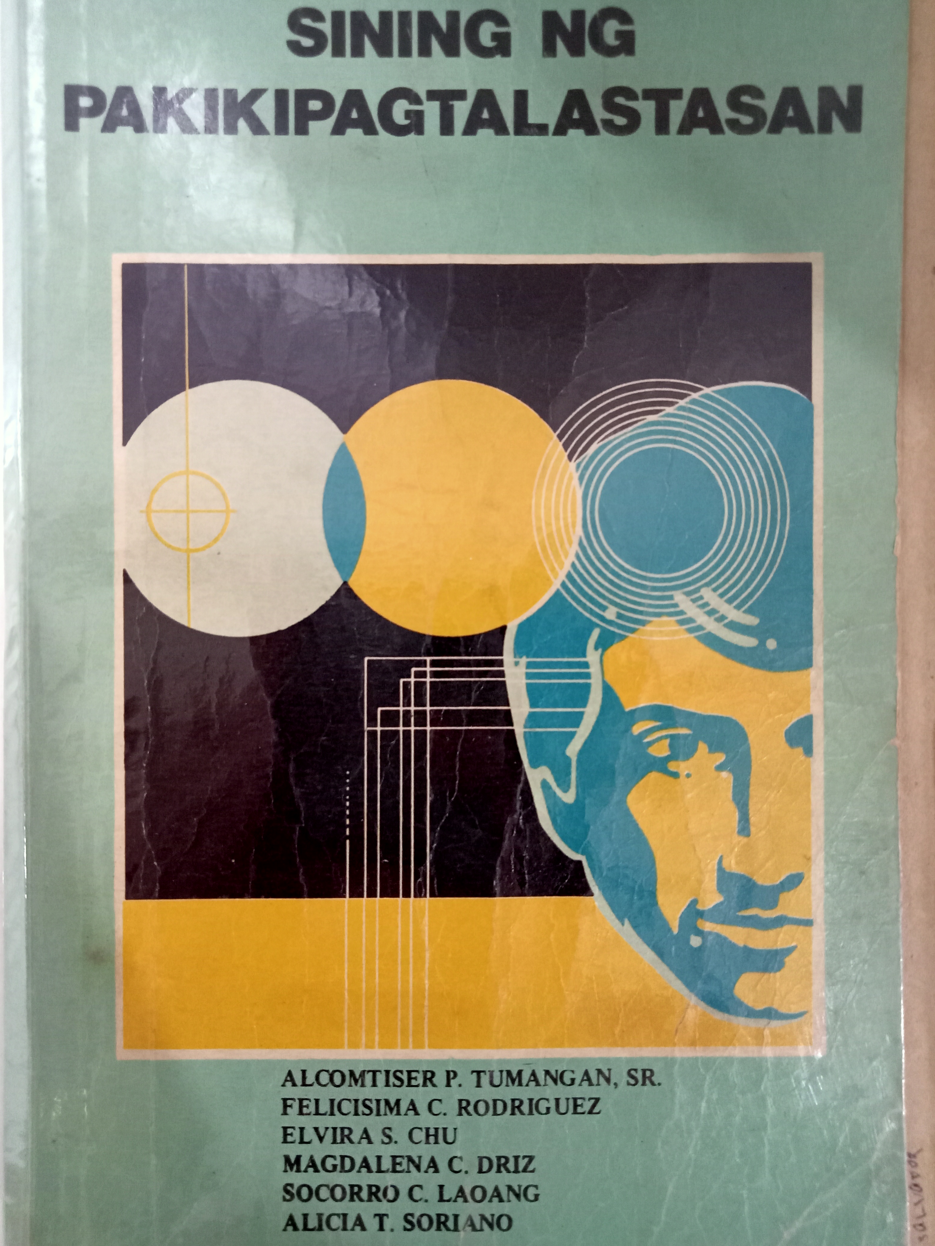 Book cover: Sining ng pakikipagtalastasan