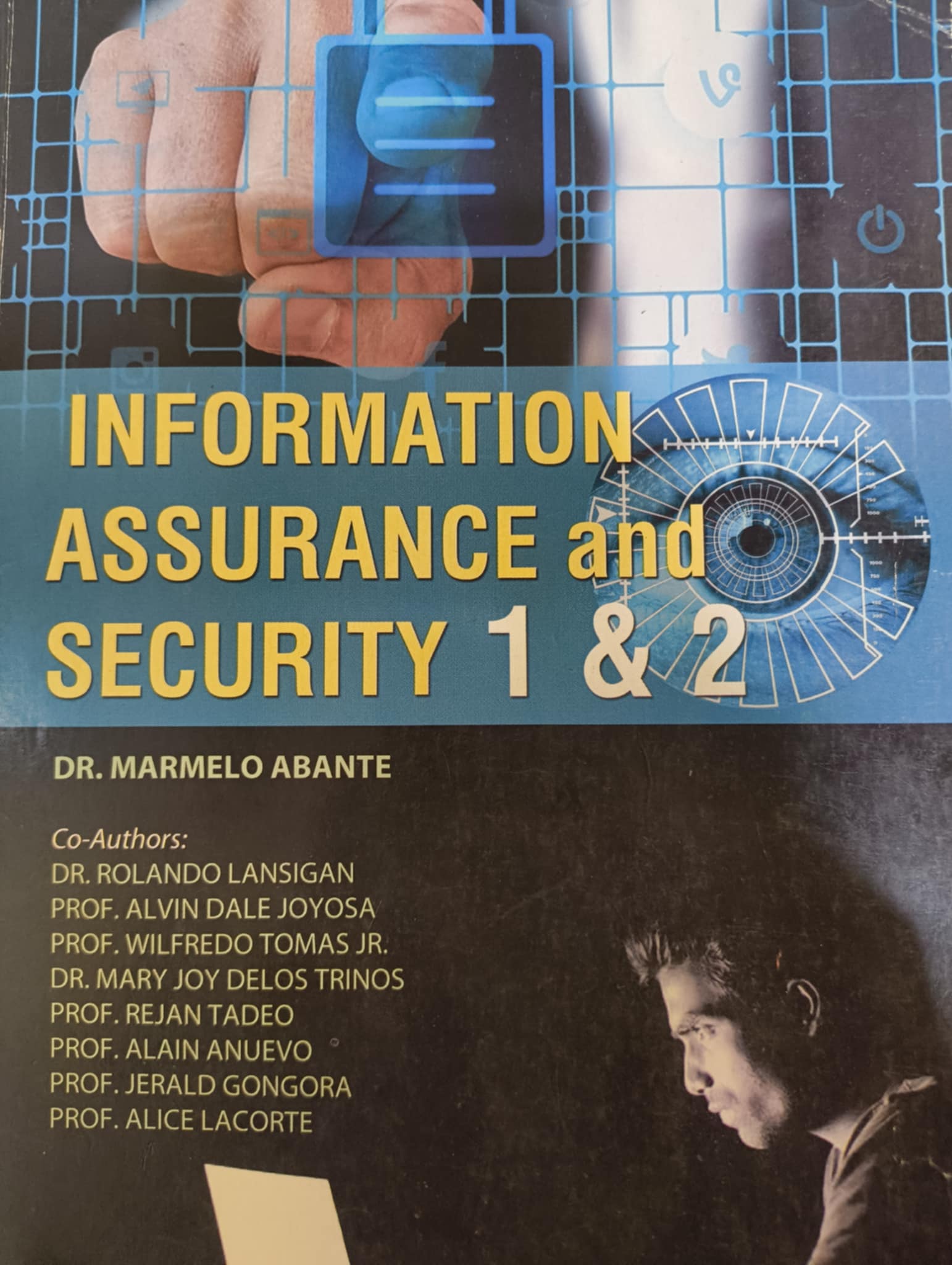 Book cover: Information assurance and security 1 & 2