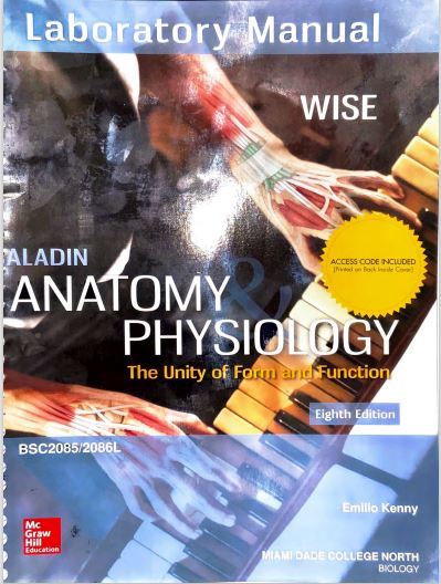 Book cover: Saladin anatomy physiology: the unity of form and function.