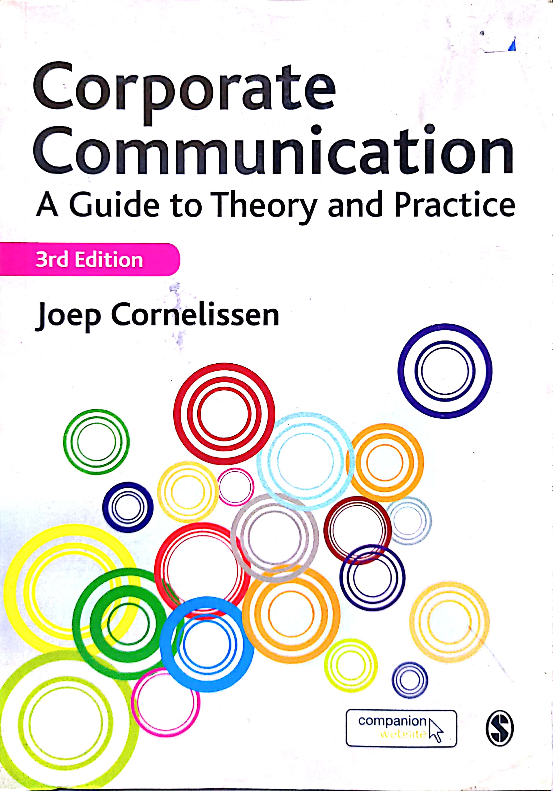 Book cover: Corporate communication: a guide to theory and practice