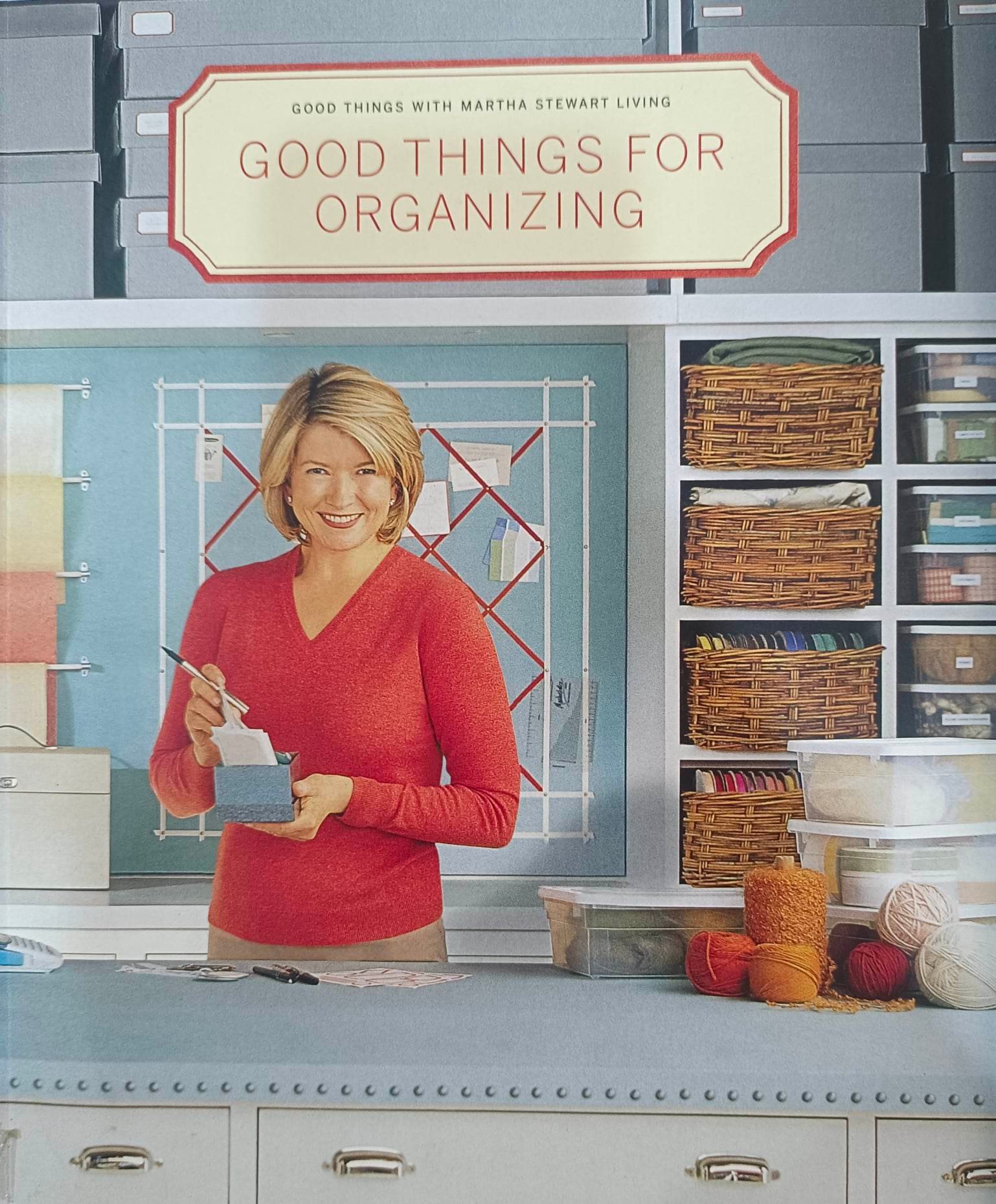 Book cover: Good things for organizing