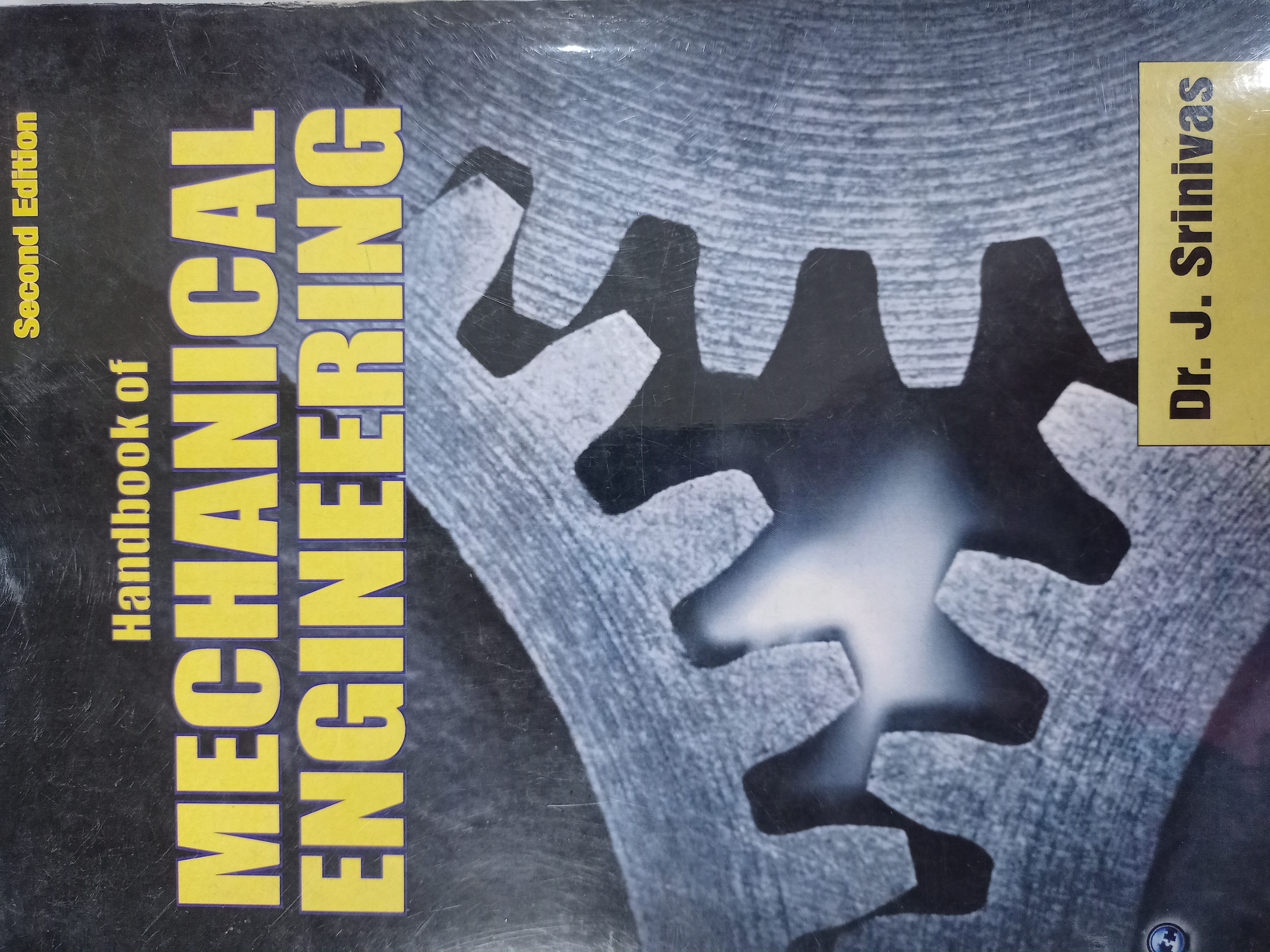 Book cover: Handbook of mechanical engineering