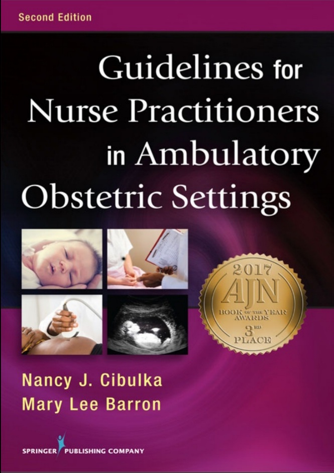 Book cover: Guidelines for nurse practitioners in ambulatory obstetric settings.