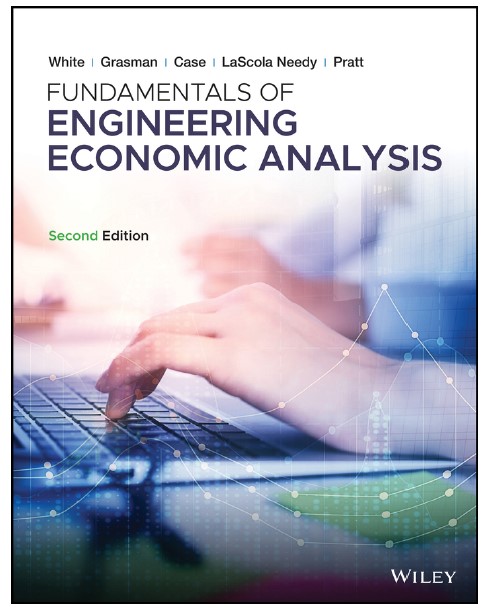 Book cover: Fundamentals of engineering economic analysis