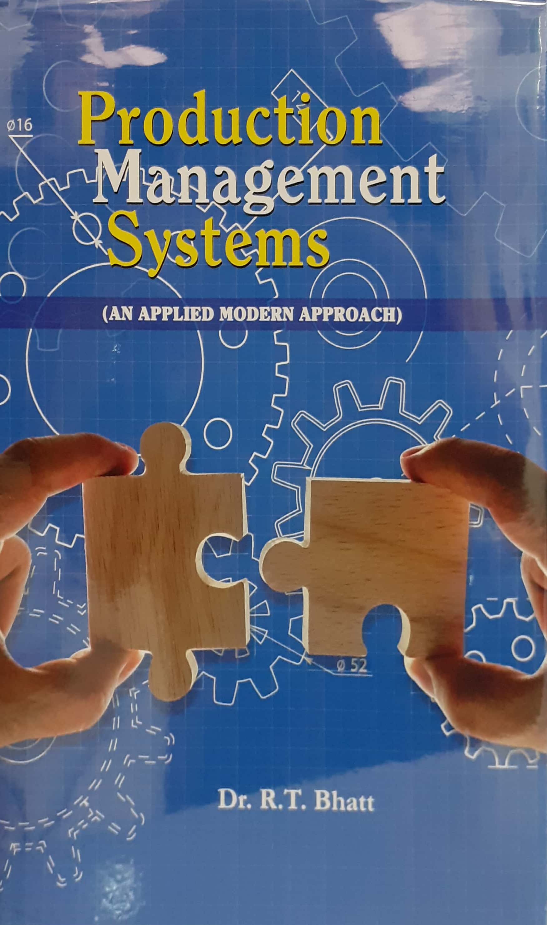 Book cover: Production management systems (an applied modern approach) : volume 2