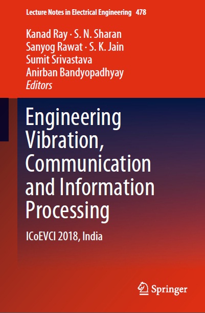 Book cover: Engineering vibration, communication and information processing : ICoEVCI 2018, India