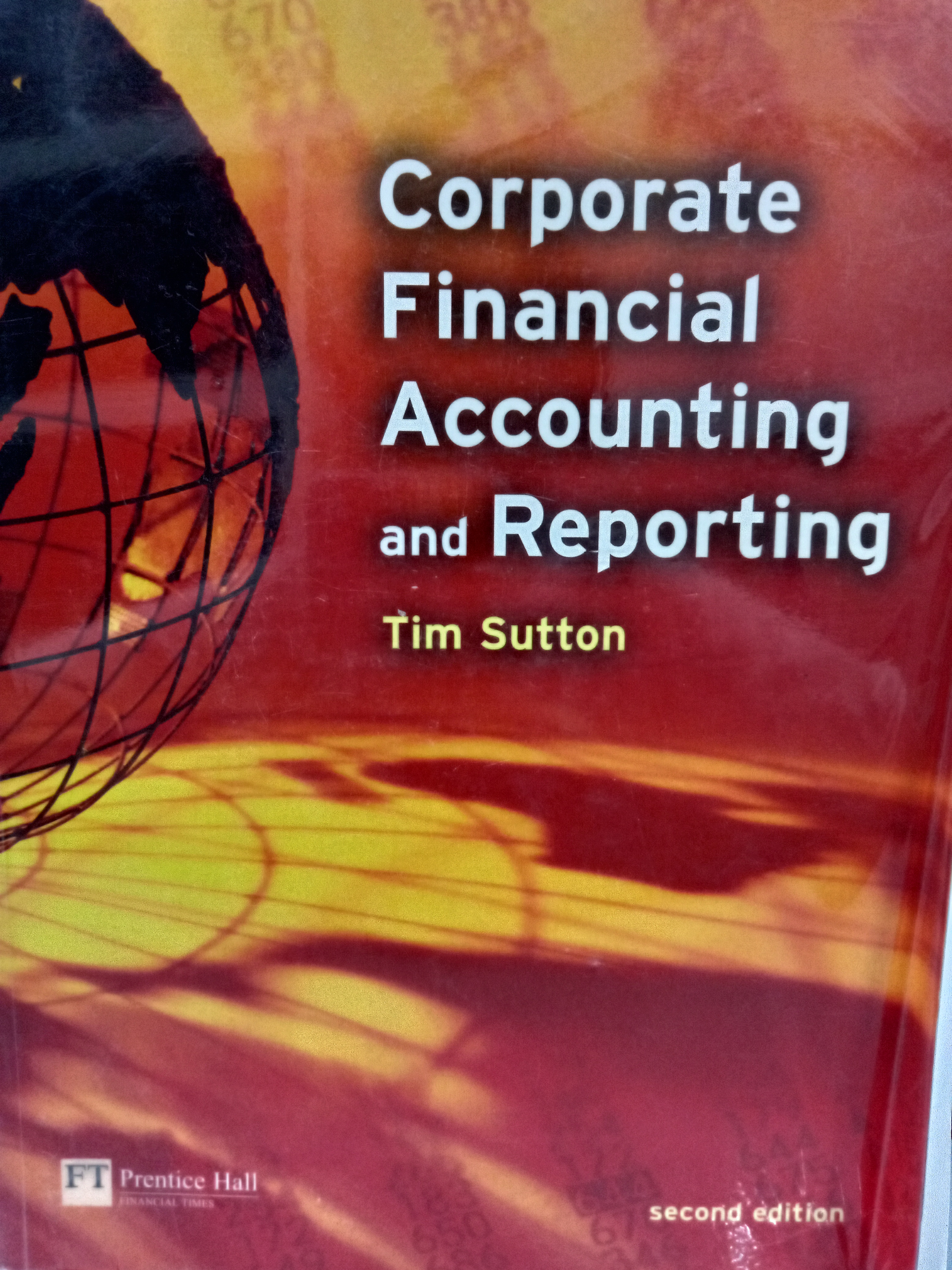 Book cover: Corporate financial accounting and reporting