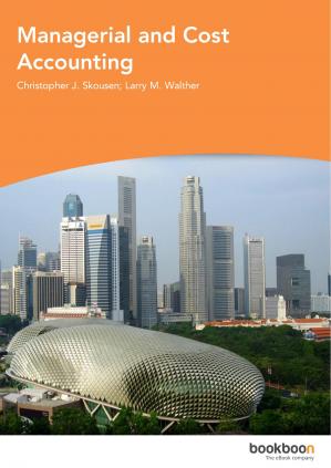 Book cover: Managerial and cost accounting