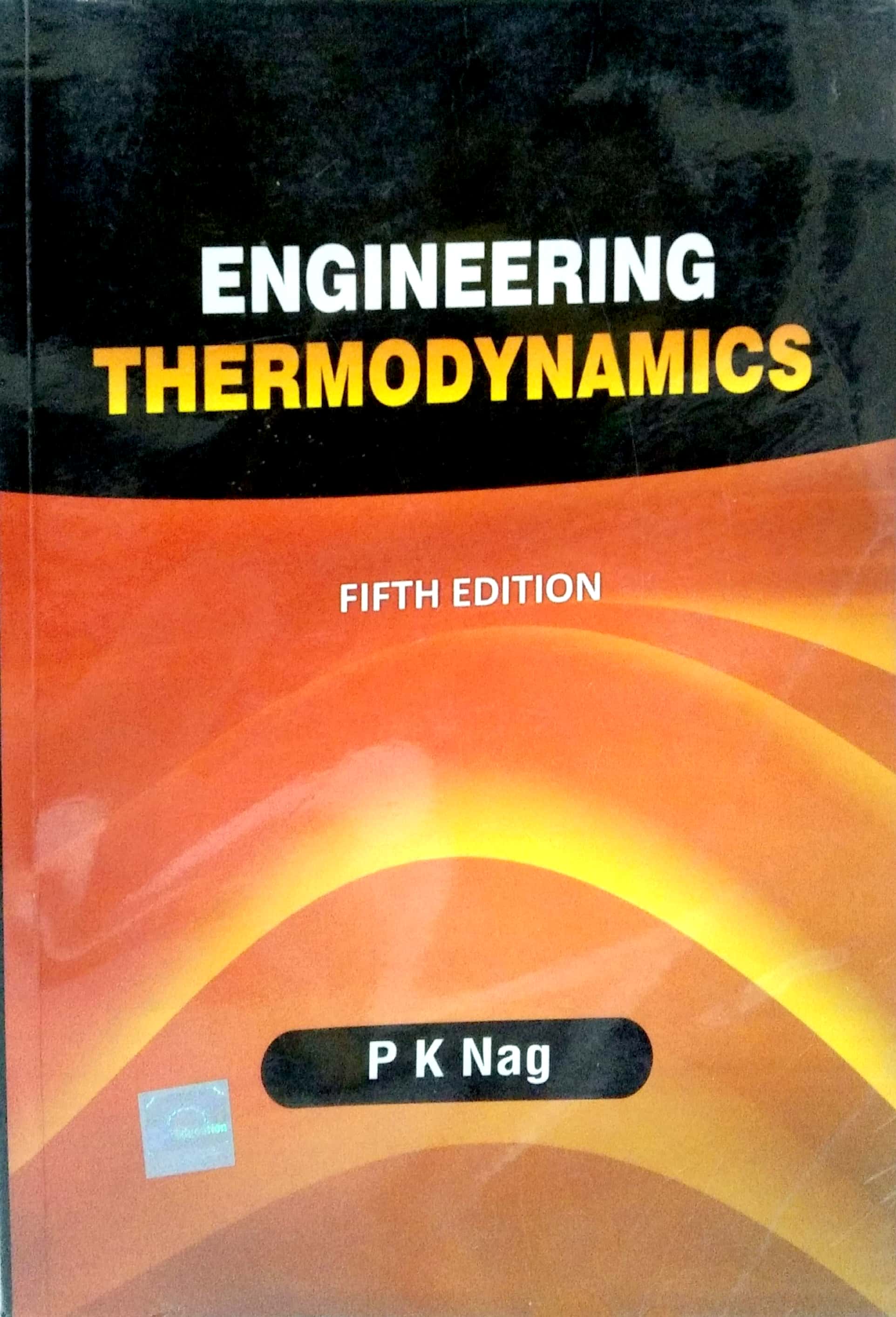 Book cover: Engineering Thermodynamics