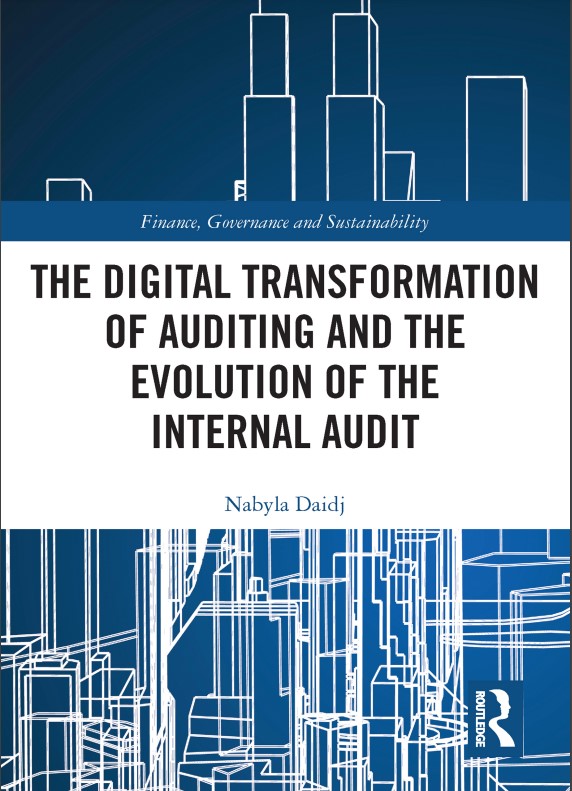 Book cover: The Digital transformation of auditing and the evolution of the internal audit