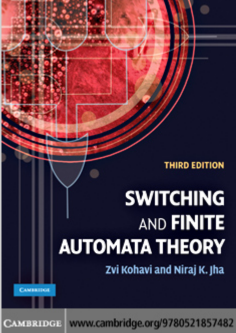 Book cover: Switching and finite automata theory