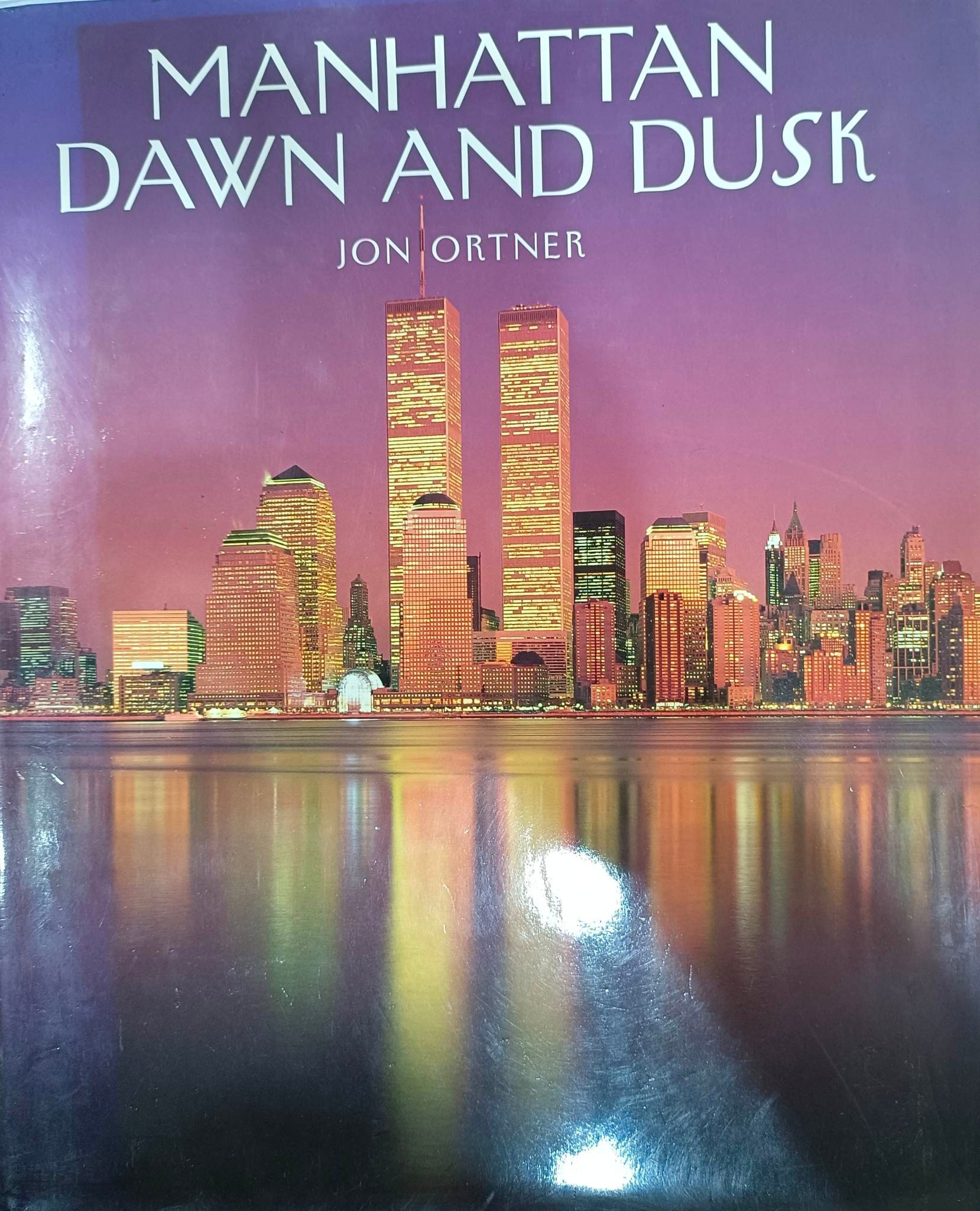 Book cover: Manhattan dawn and dusk