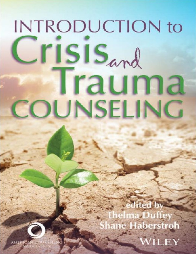 Book cover: Introduction to crisis and trauma counseling.