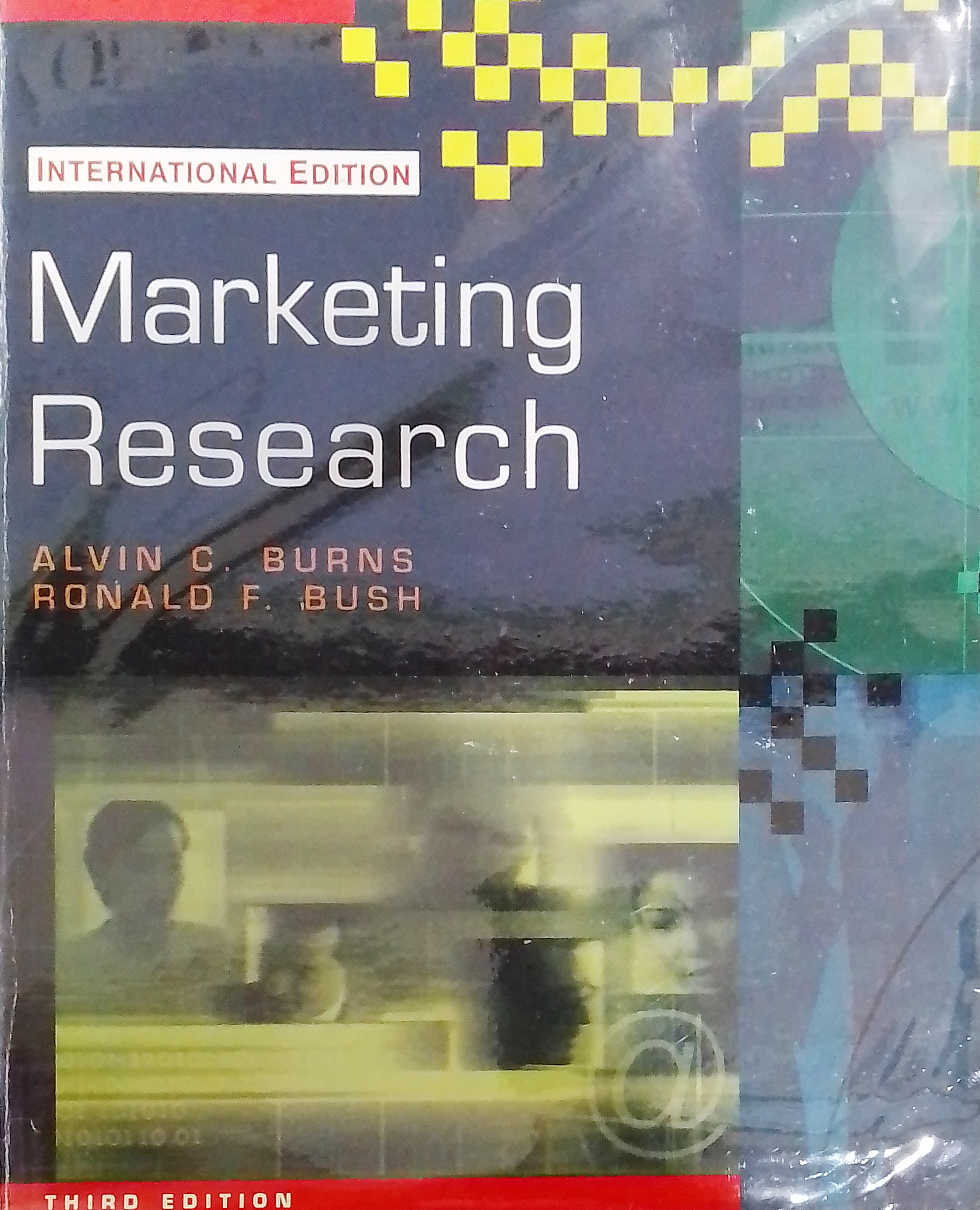 Book cover: Marketing research.