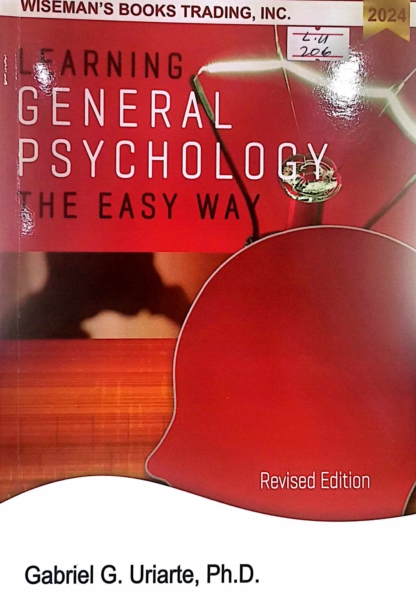 Book cover: Learning general psychology : the easy way