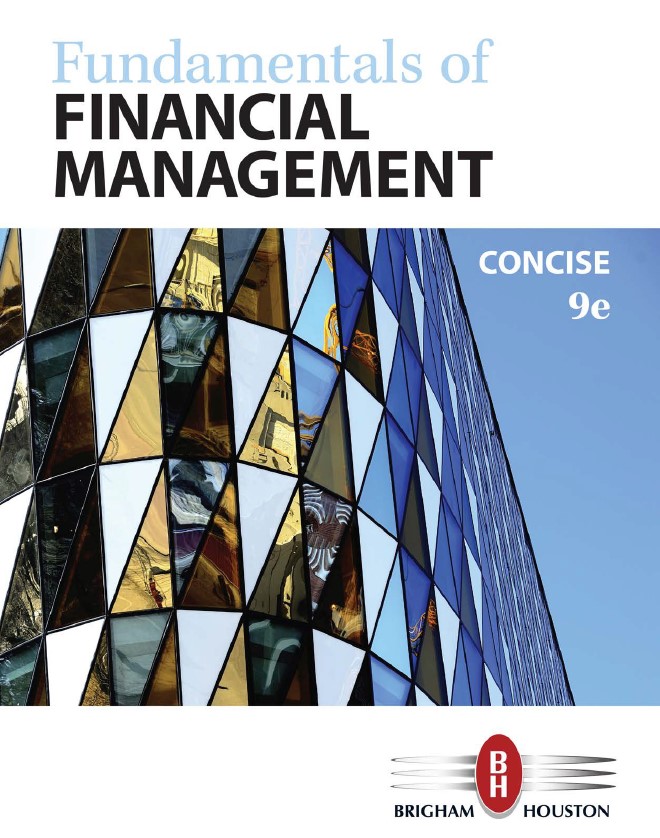 Book cover: Fundamentals of financial management