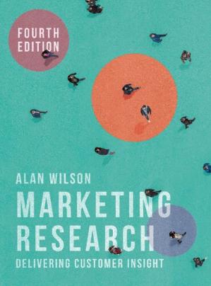 Book cover: Marketing research :  delivering customer insight