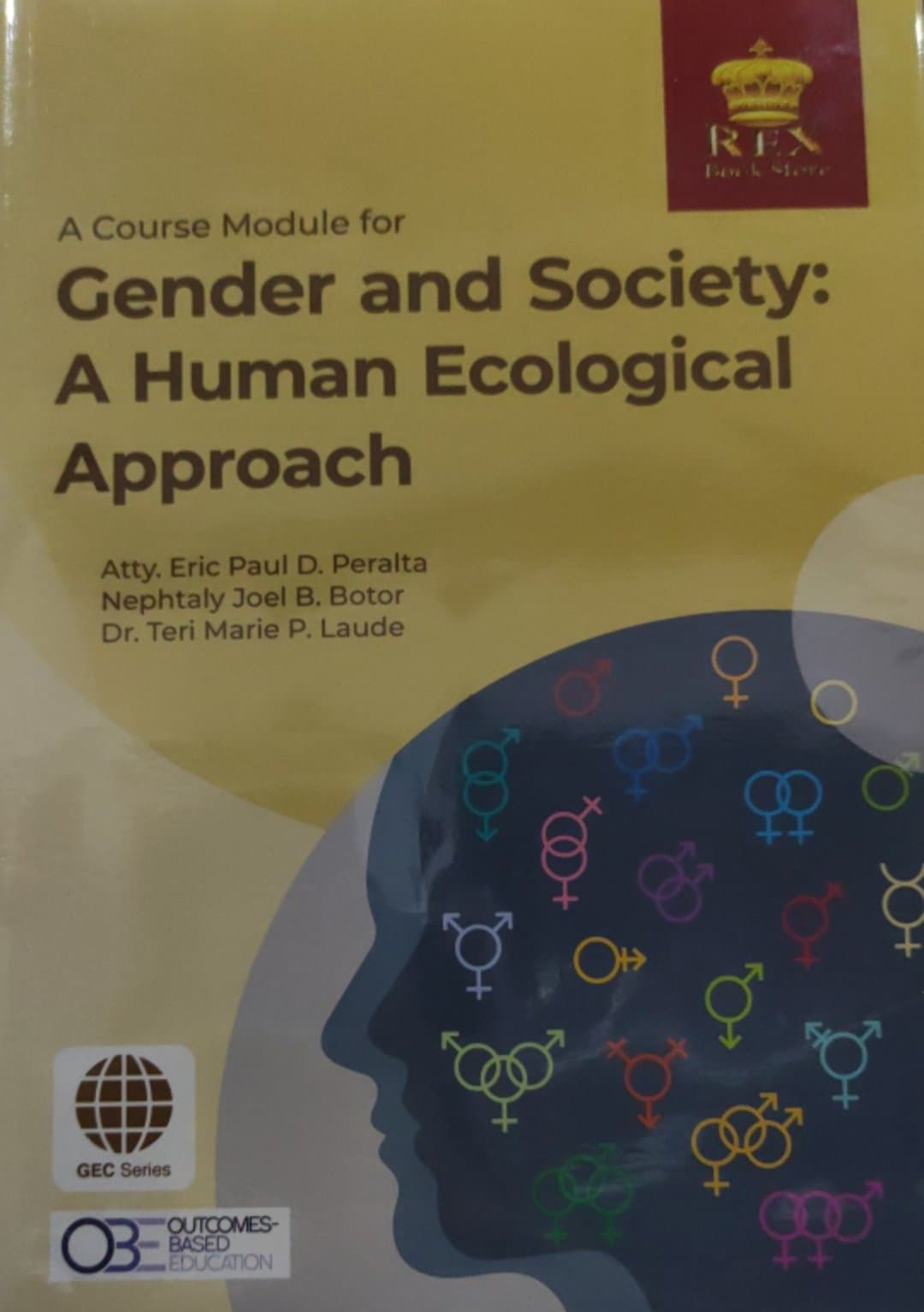 Book cover: A Course module for gender and society : a human ecological approach