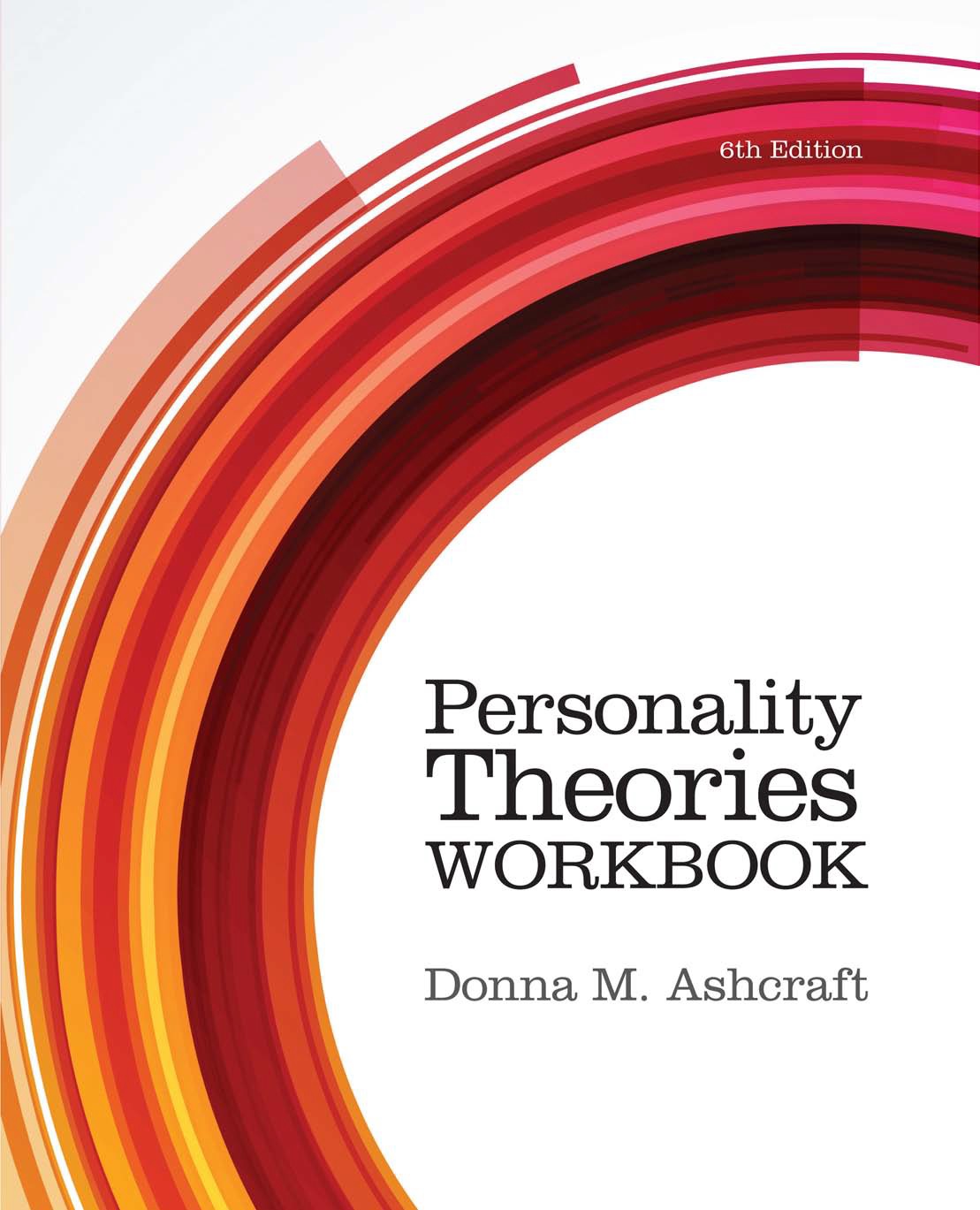 Book cover: Personality theories workbook.