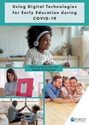 Book cover: Using digital technologies for early education during covid-19