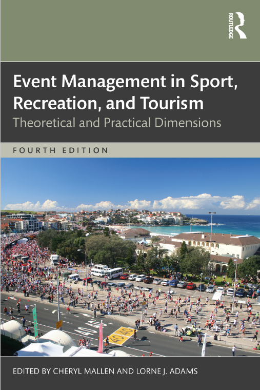 Book cover: Event management in sport, recreation, and tourism : theoretical and practical dimensions